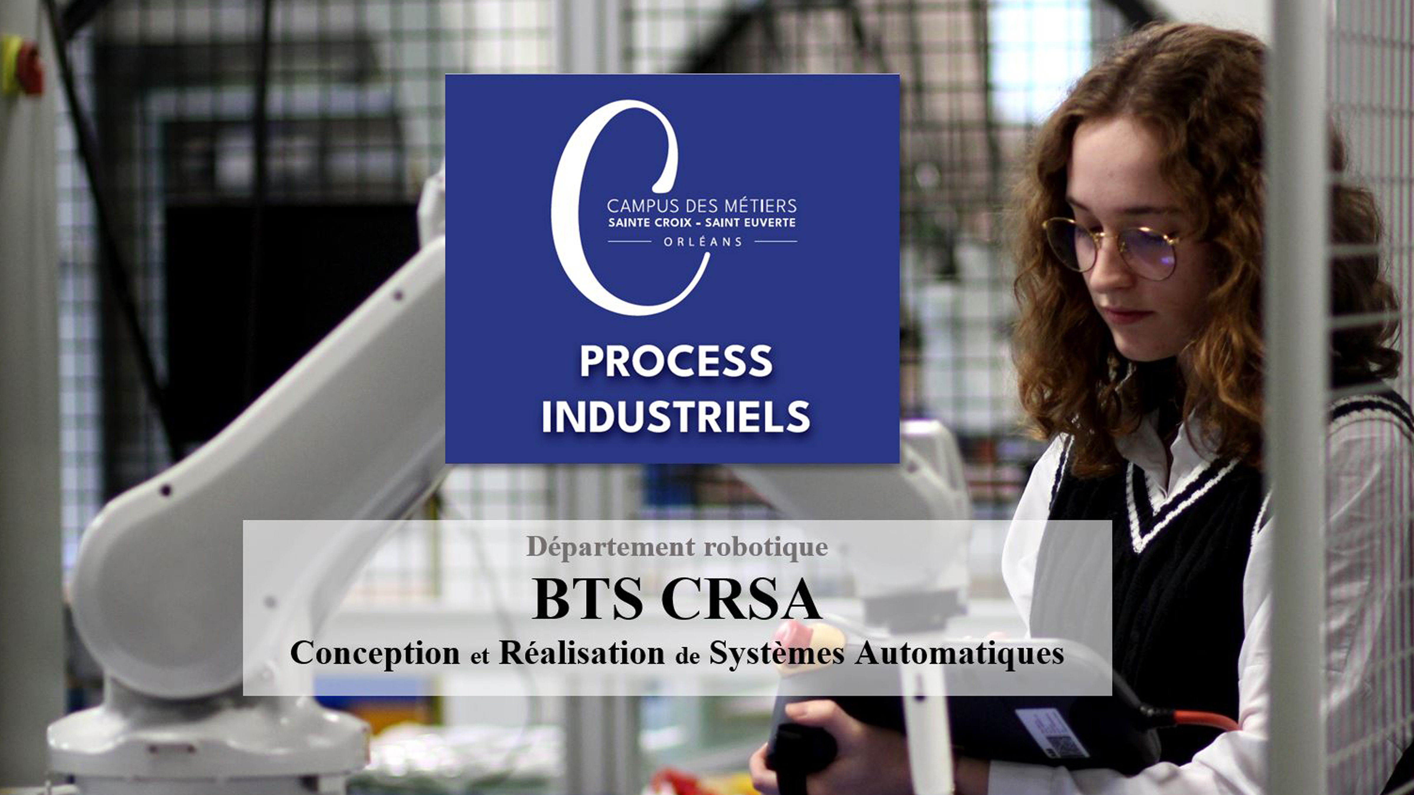Le département robotique du BTS CRSA en ébullition